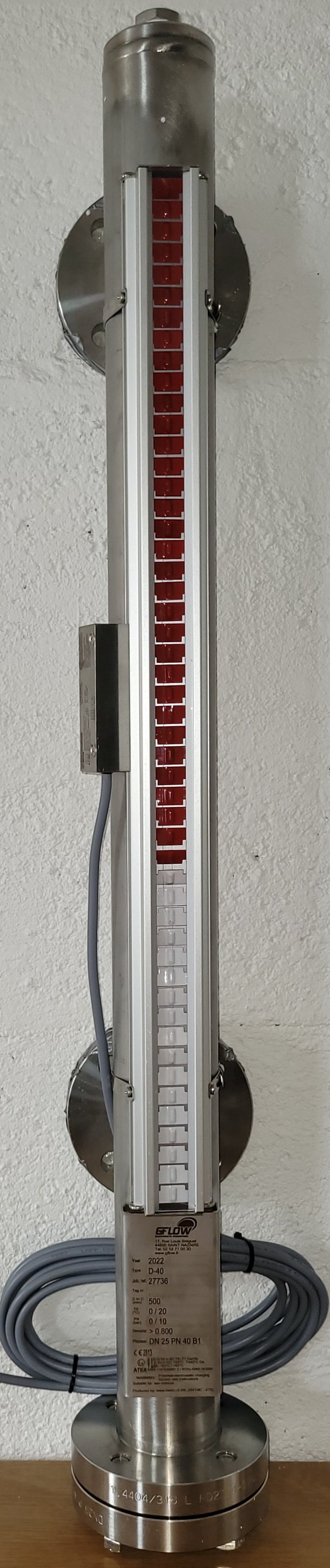 Indicateur de niveau de réservoir de gaz, manomètre magnétique