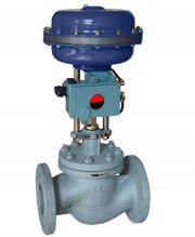 Vanne de régulation pneumatique, control valves